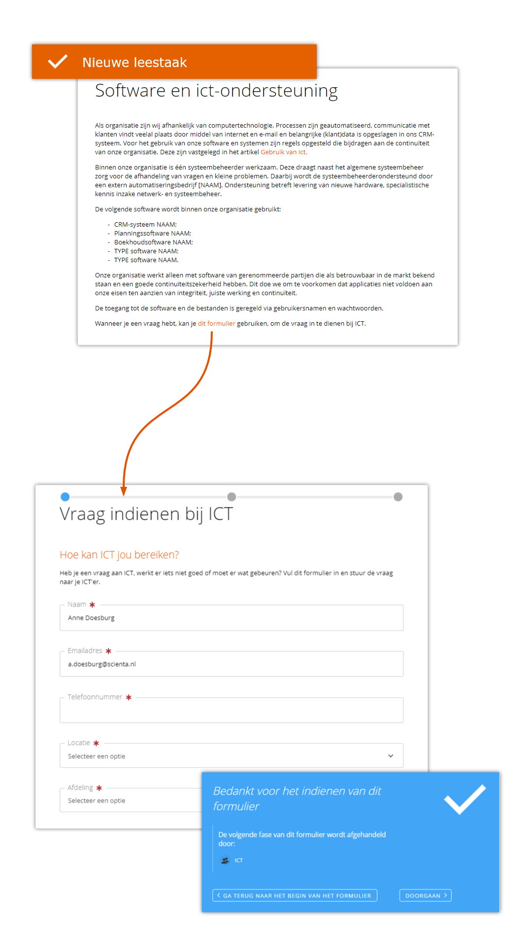 screenshot of WoodWing Scienta